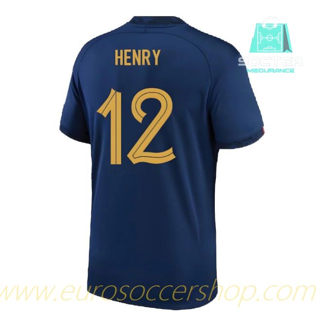 2022-2023 Genuine French National Team Home Shirt (HENRY 12)