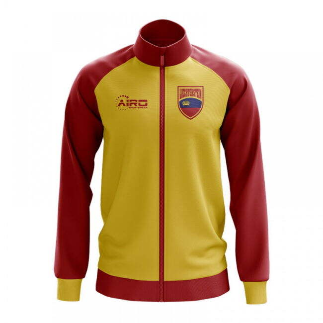 Liechtenstein Concept Football Track Jacket (Yellow) Euro