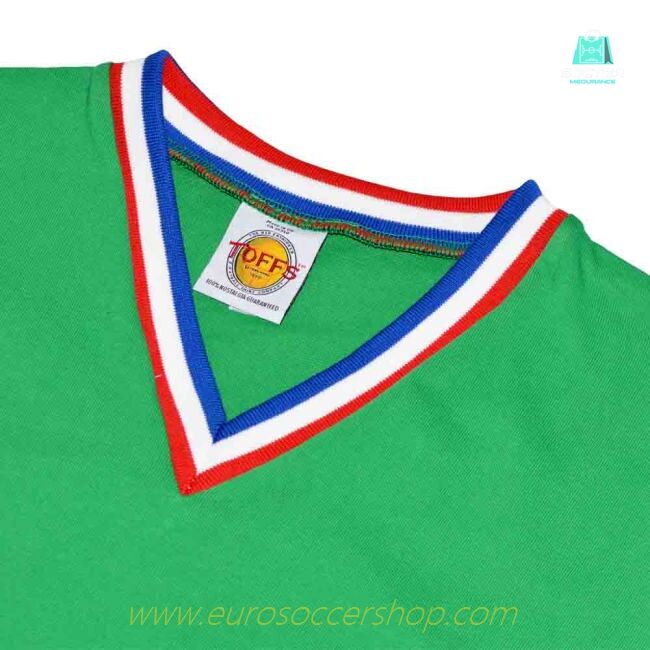 St Etienne Short Sleeve Retro Football Shirt