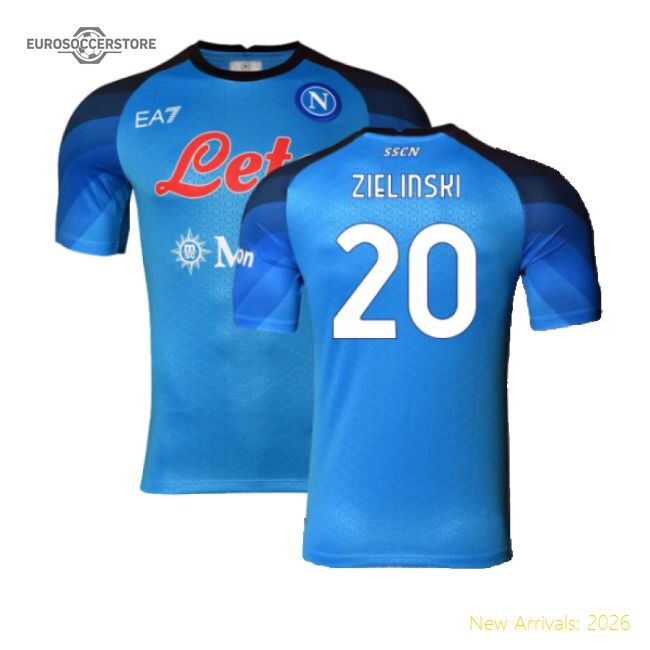 First-class Azzurri 2022-23 Player Issue Home Shirt (3xl) (zielinsk