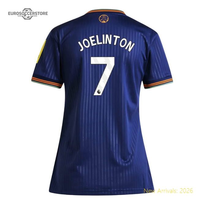 2025-2026 Newcastle Third Shirt (womens) (joelinton 7) - Authentic Design