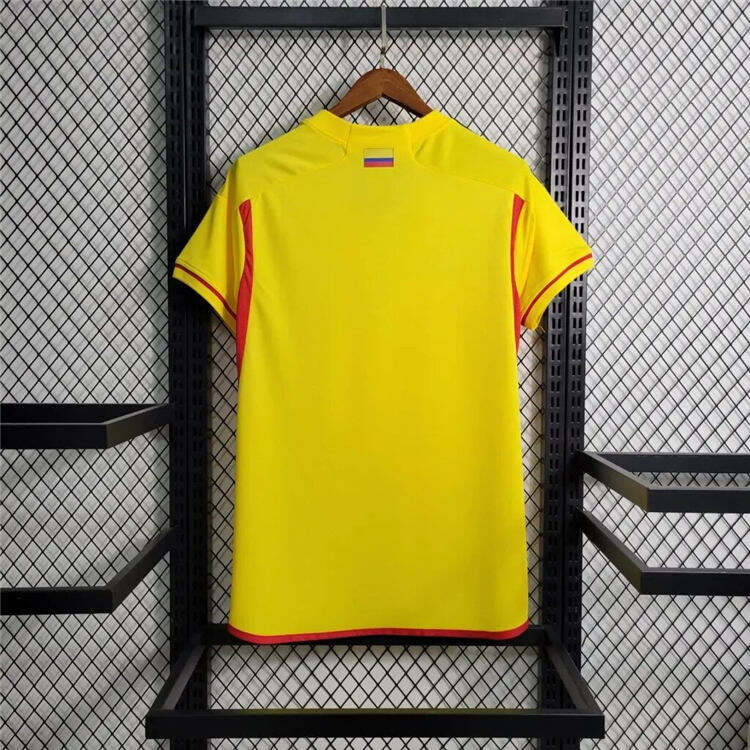 2324 COLOMBIA HOME YELLOW SOCCER JERSEY FOOTBALL SHIRT - Official