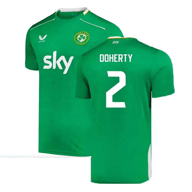 Updated Republic of Ireland Home Football Shirt 2024-2025