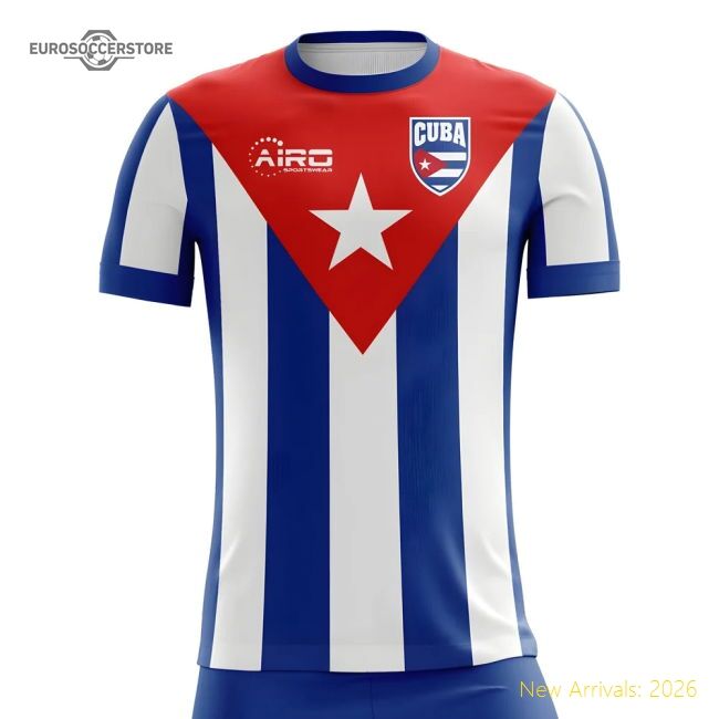 Cuba Concept 20252026 Home Highperformance Jersey Retro