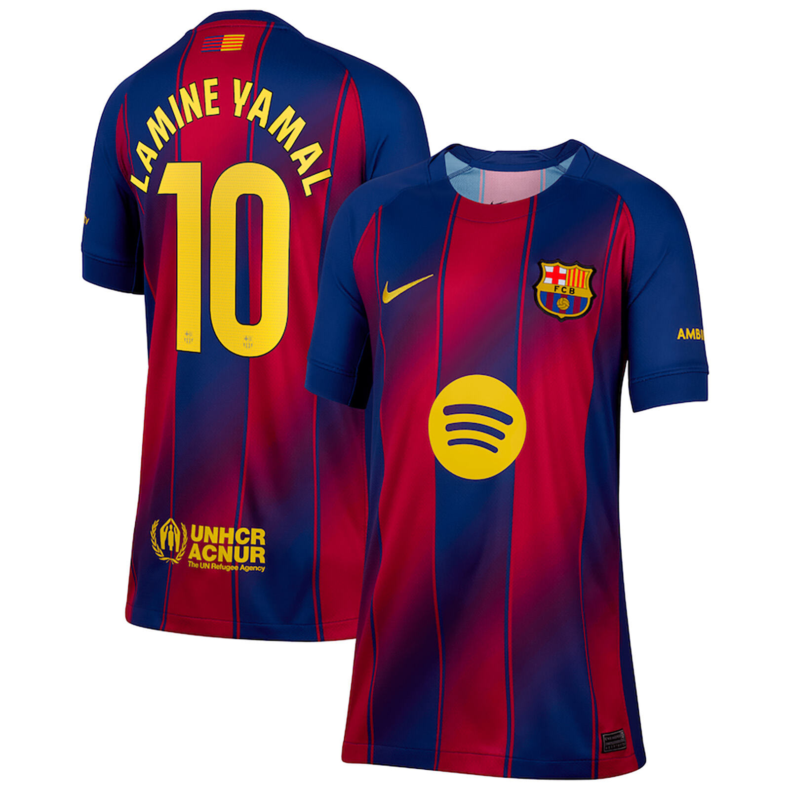 Barcelona Home Jersey by Nike - Performance Guaranteed for serie-a