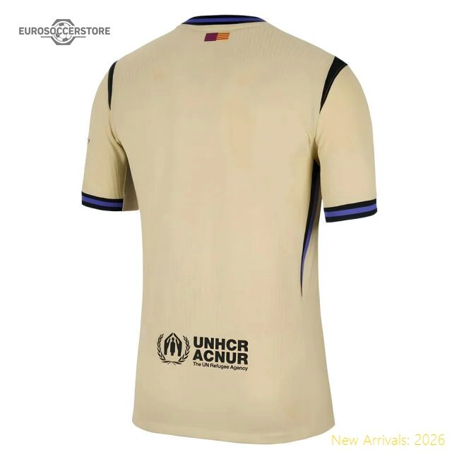 Match-ready Away Barcelona Jersey 2025-2026 Quick-dry Nike Dri-fit