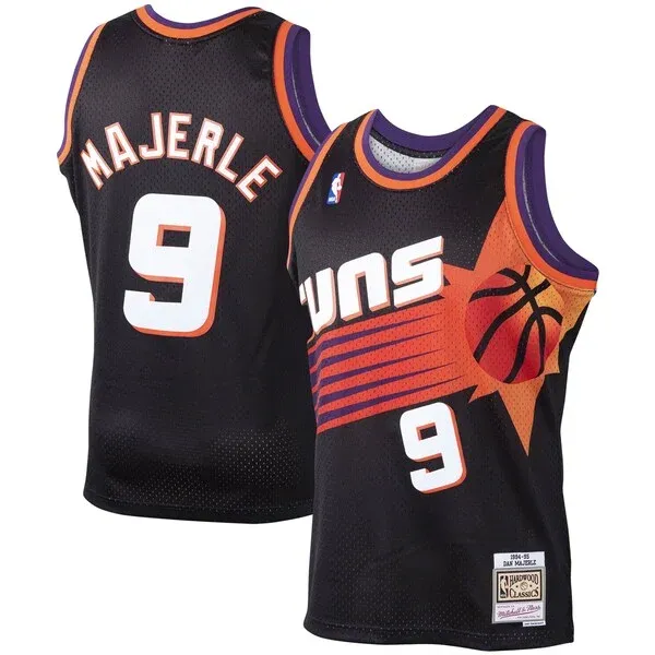 Premium Dan Majerle PHX Swingman Jersey - Black - Licensed Product