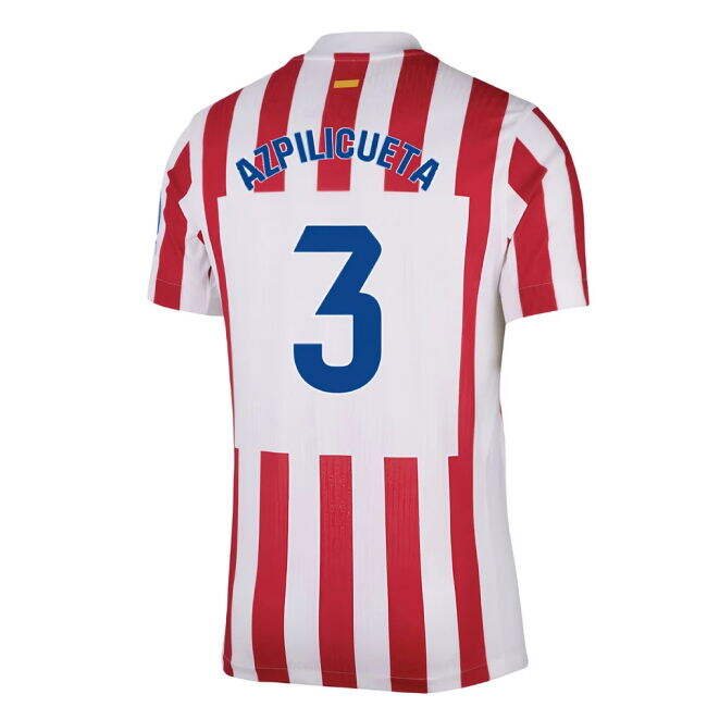2025-2026 Atletico Madrid Authentic Home Jersey | High Quality