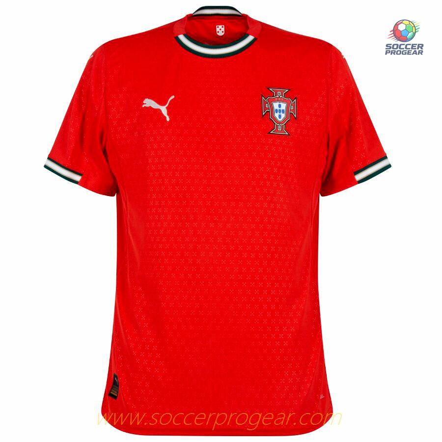 Portugal Home Football Shirt Kids Football Jersey 2025 Edition 2026