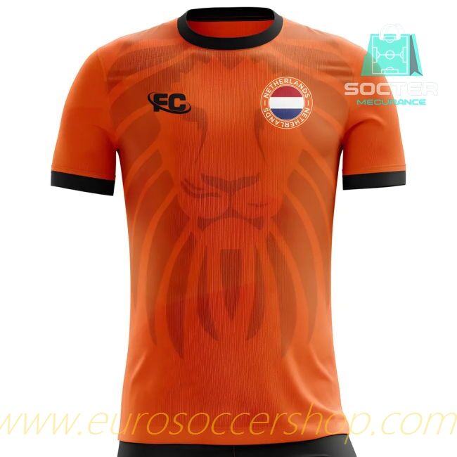2018-2019 Holland Home Football Shirt Libero