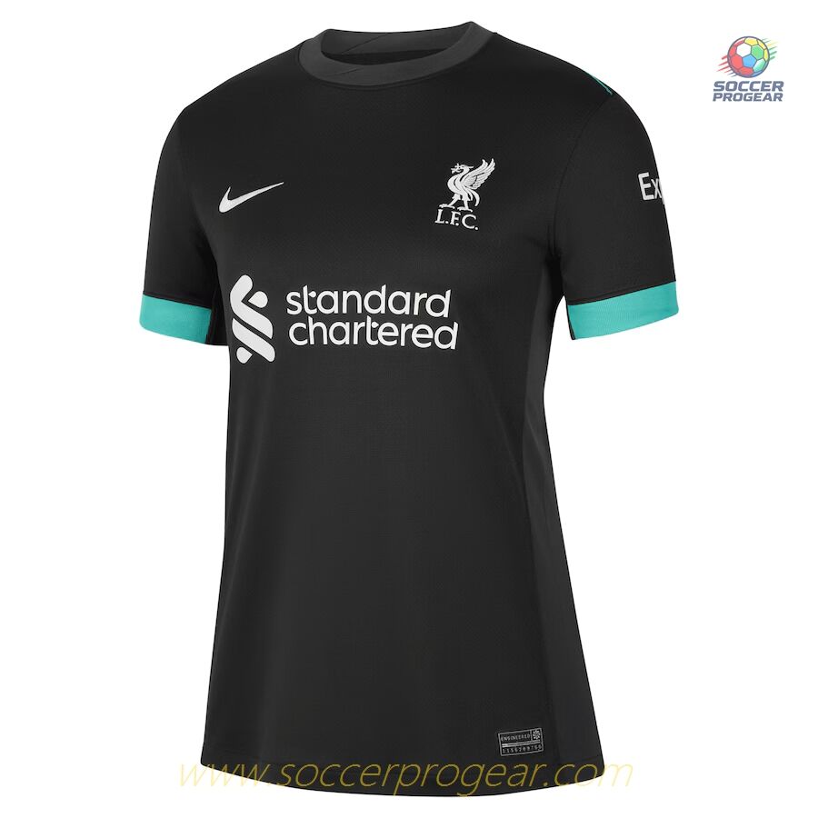 Liverpool Away Team Soccer Shirt 2024-25 Edition Women's Edition