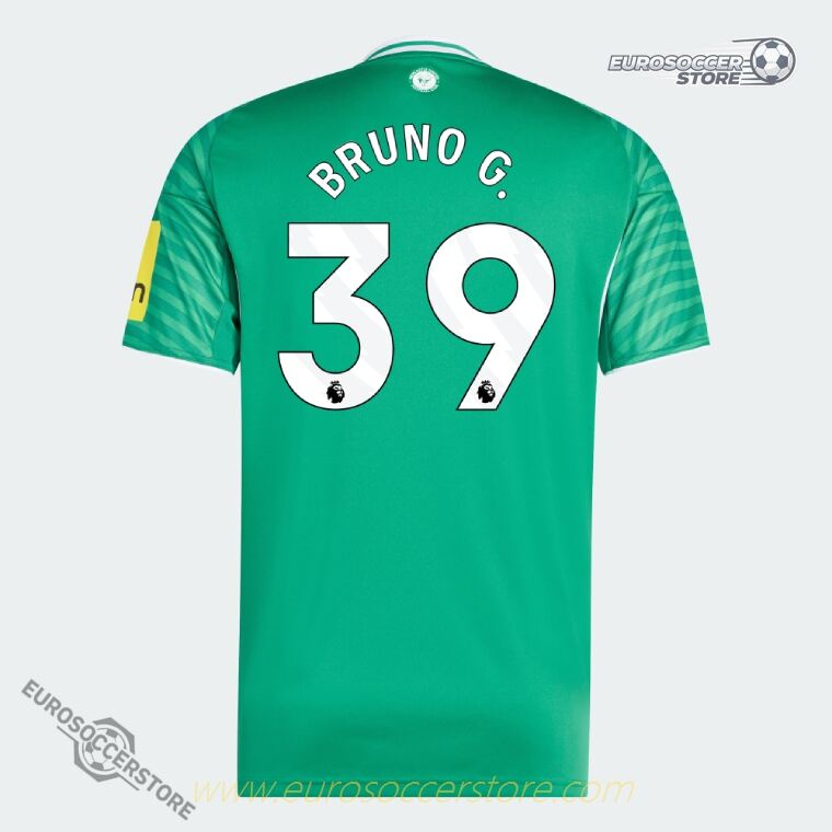 Newcastle United 25-26 Season Away BRUNO G. No. 39 Football Jersey