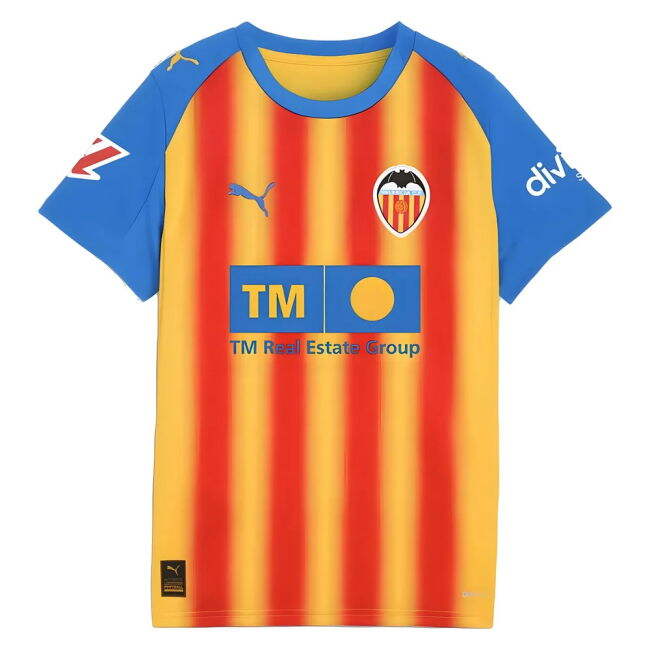 Premium Camiseta Valencia Tercer 2025-2026 - Niños - Nuevo Lanzamiento