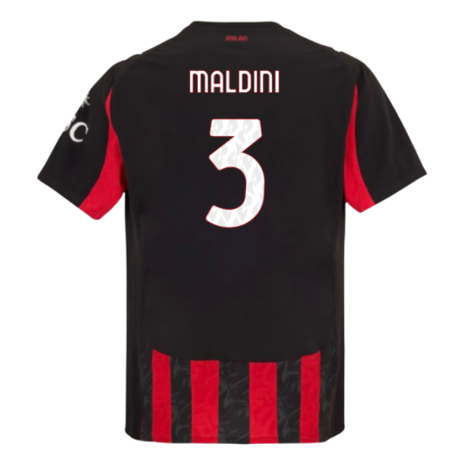 Official Ac Milan (acm) 2025-2026 Home - Calcio - Supporter Jersey