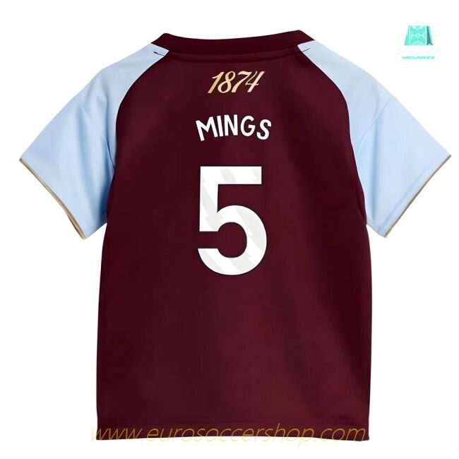 2025-2026 Aston Villa Home Baby Kit (Mings 5)
