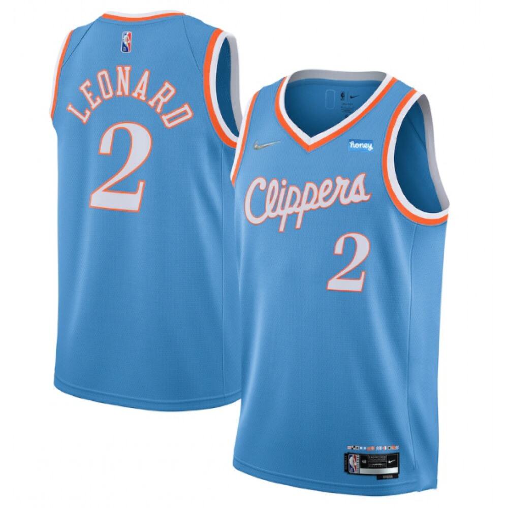 Kawhi Leonard2 Jersey - Blue City Edition - NBA Collection