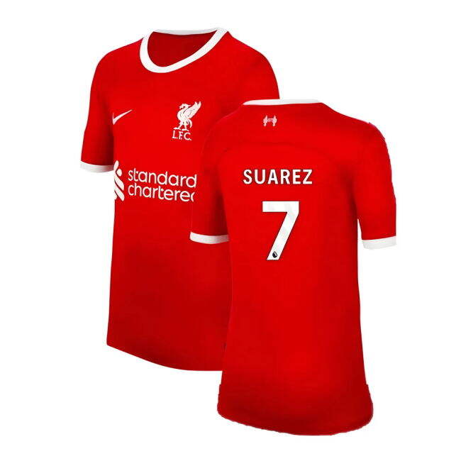 Liverpool Authentic 2023-2024 Liverpool Home Shirt (Kids Size) (Sua...