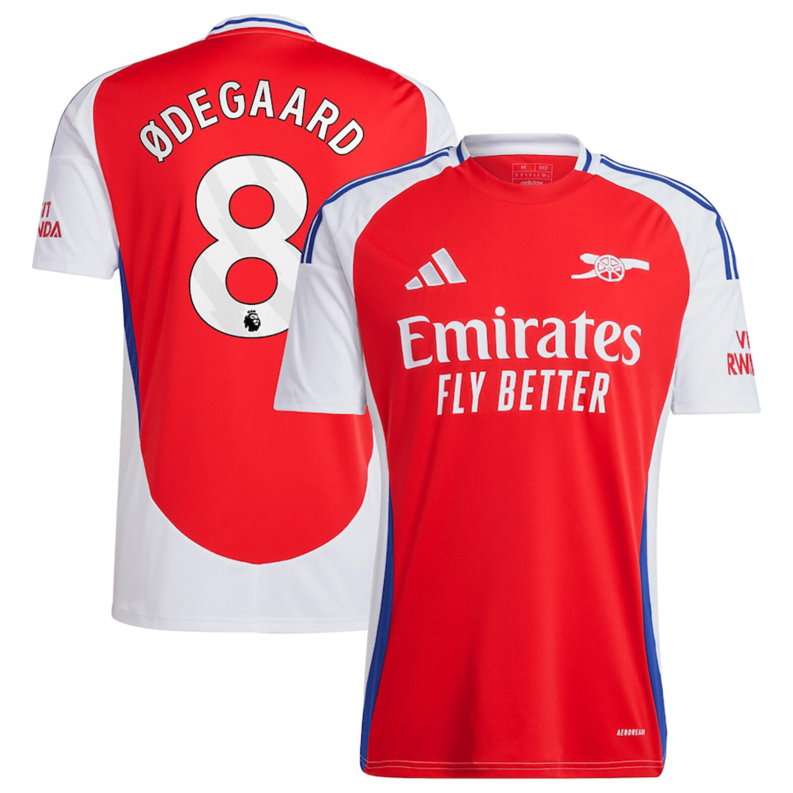 Best Arsenal adidas arsenal odegaard #8 Home Jersey - budget-friendly