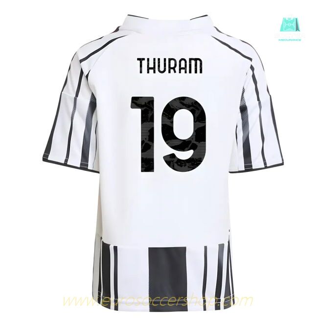 2025-2026 Juventus Home Mini Kit (Thuram 19)