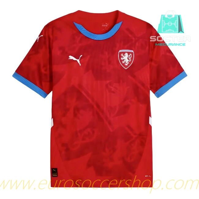 2024-2025 Season Czech Republic Official Home Football Shirt