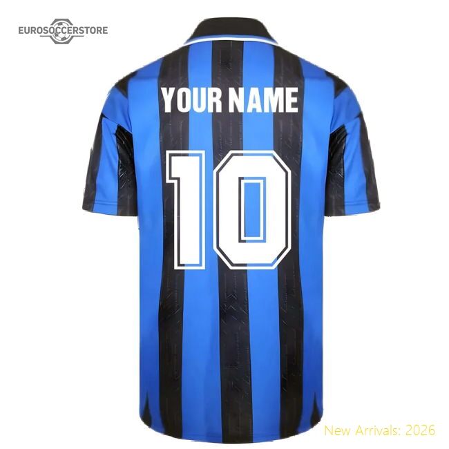 Official 1998 Inter Milan Score Draw Home Shirt (Your Name)