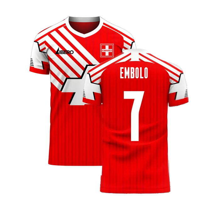 Match Worn Style Switzerland Concept Pro Shirt 2025-2026 (EMBOLO 7)