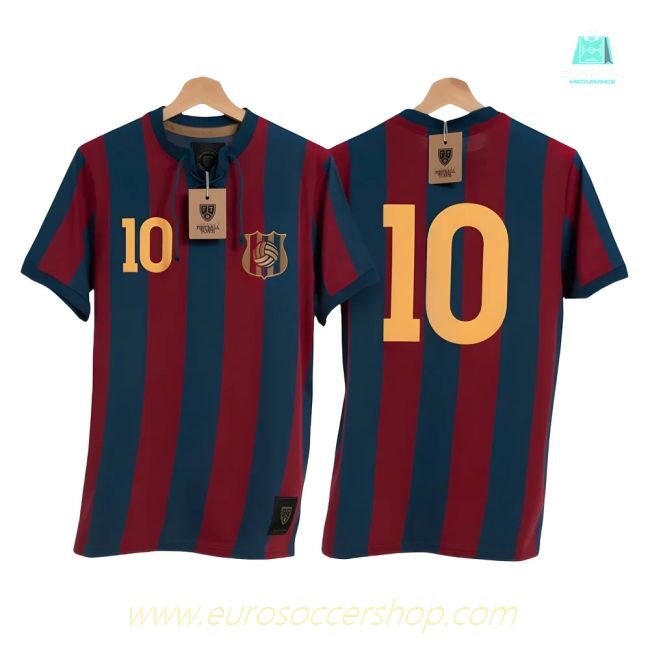 Barcelona Messi Retro Shirt with Laces L\'Escut