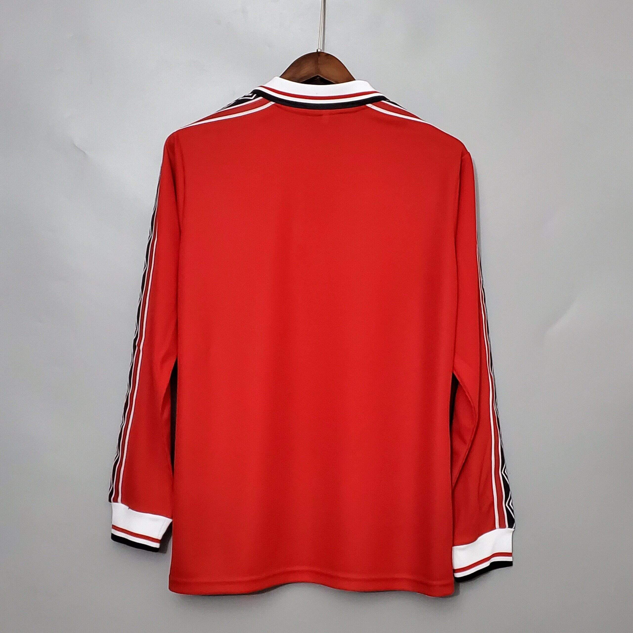 1998-1999 Man United retro kit – Long sleeve