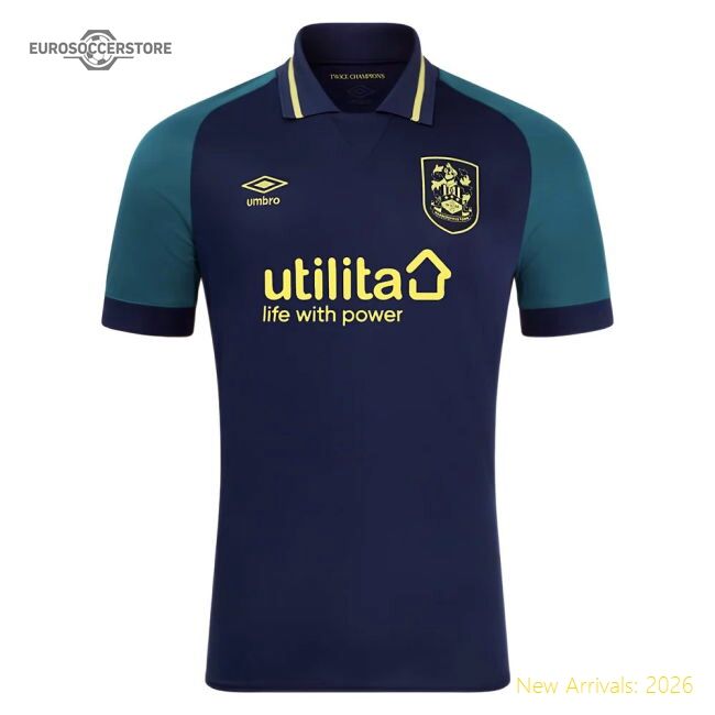 Authentic 2024-2025 Huddersfield Town Away Shirt (your Name)