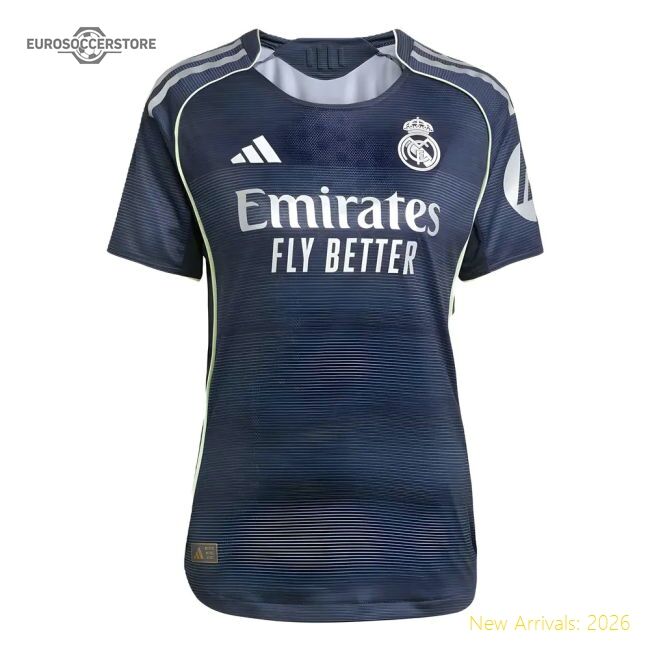 2025-2026 Real Madrid Authentic Alternate Jersey (ladies) (alaba 4)