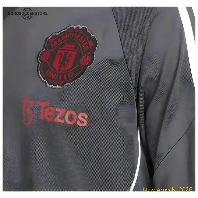 Premium 2024-2025 Man Utd Eu Training Tee (carbon) - Premium Quality