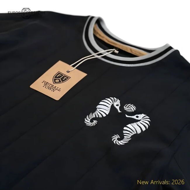 Official Newcastle Seahorses Away Retro Football Shirt - Premium