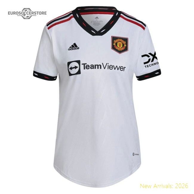 Official 2022-2023 Man Utd Away Shirt (ladies) (weghorst 27)