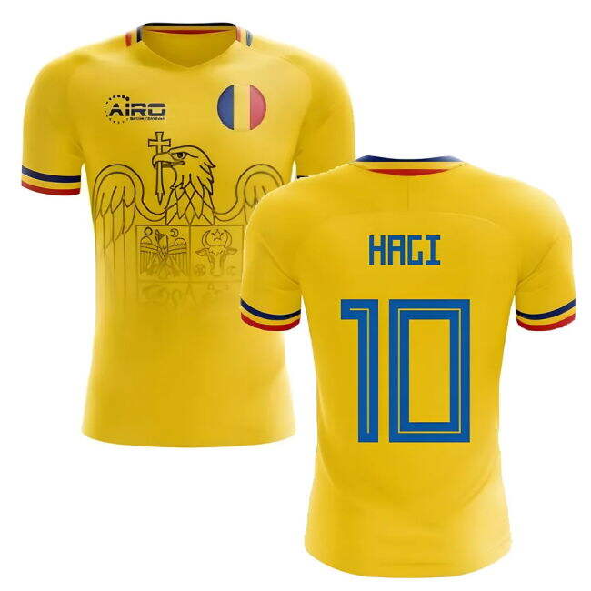 Elegant Romania Home Jersey 2025-2026