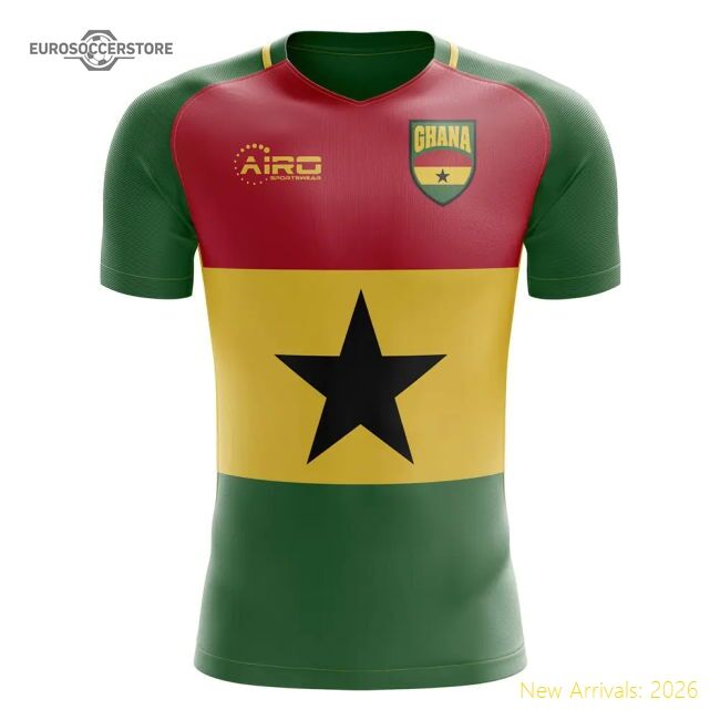Durable Ghana Flag 20252026 Concept Shirt () Drifit Contemporary