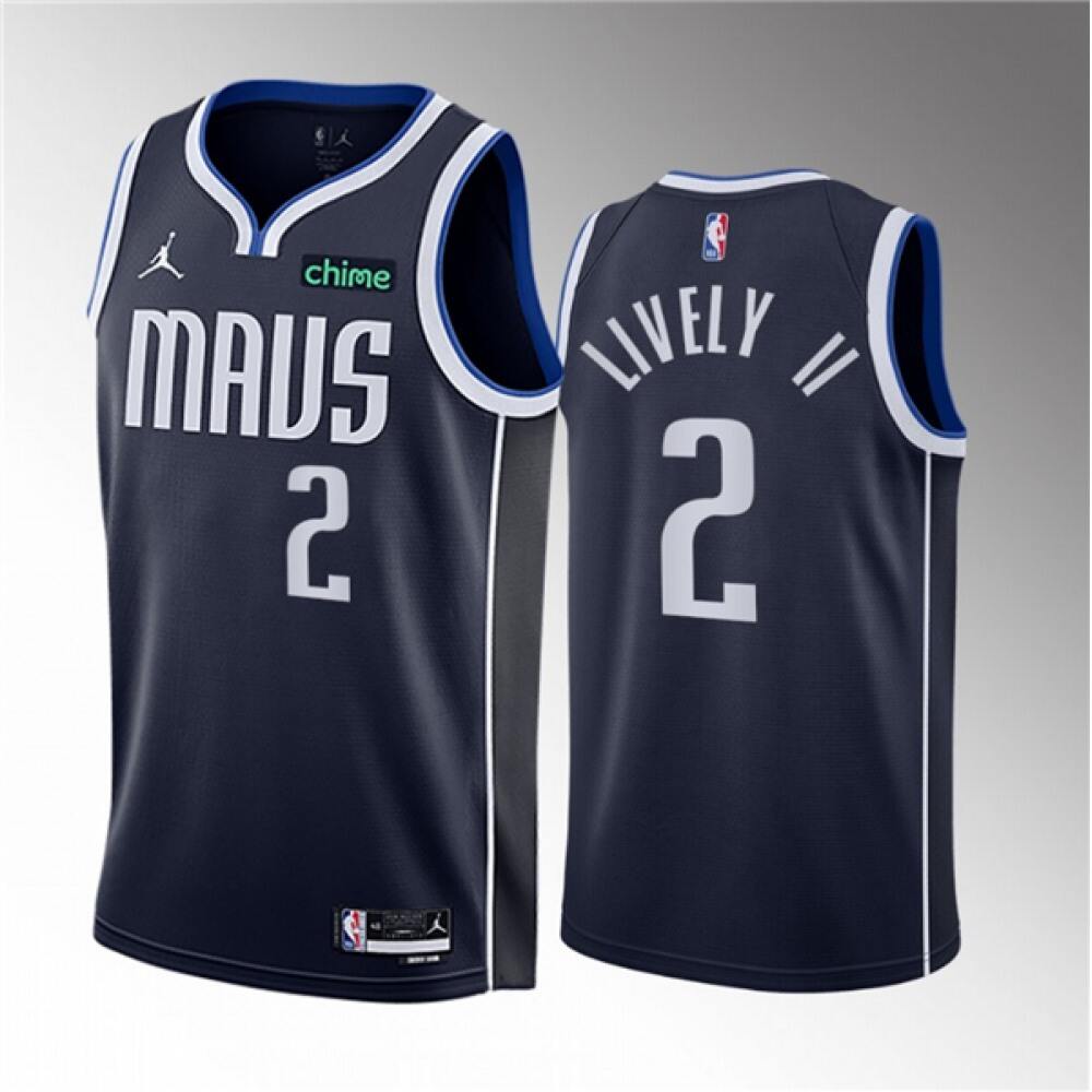 Elite Jersey Dallas Mavericks 2 Navy - - NBA Collection