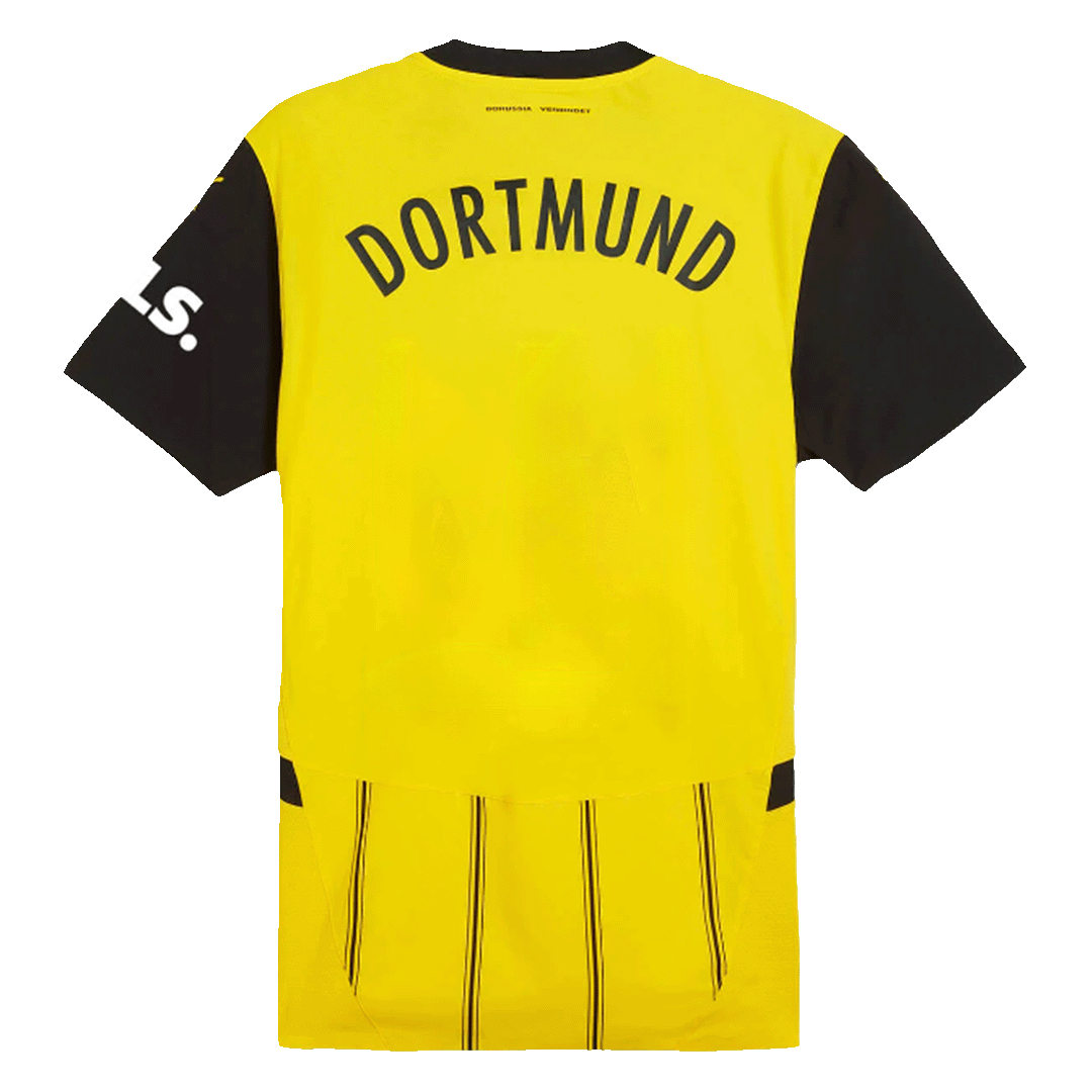Borussia Dortmund Home Soccer Jersey 2024/25 Authentic Kit