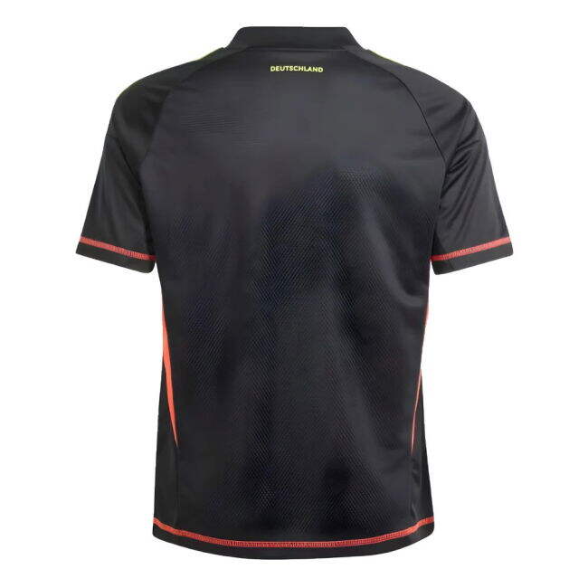 2024-2025 Germany Home Goalkeeper Shirt (Black) - Kids (Your Name)