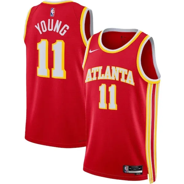 Championship Trae Young ATL NBA Jersey - Budget-Friendly