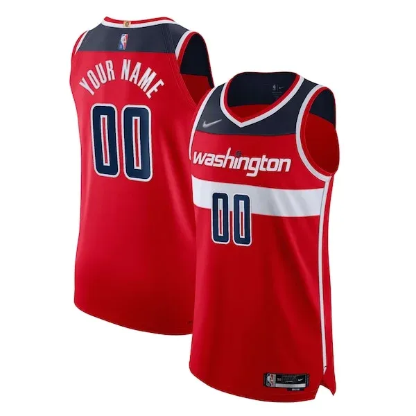 Washington Wizards WAS Authentic Jersey - high-quality classic - Red