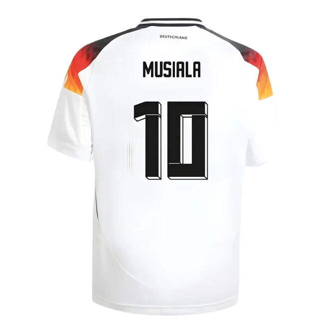 Musiala 10 Licensed 2024-2025 Germany UEFA Home Strip (Kids)