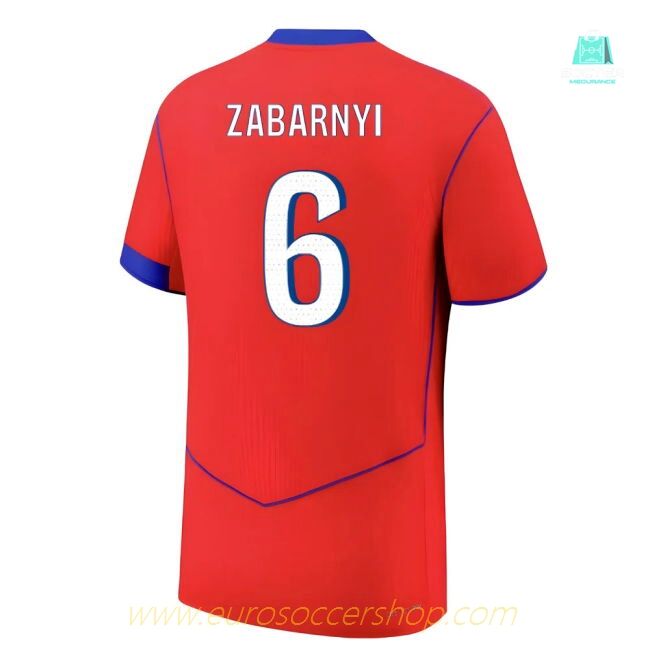 2025-2026 PSG Authentic Third Shirt (Zabarnyi 6)