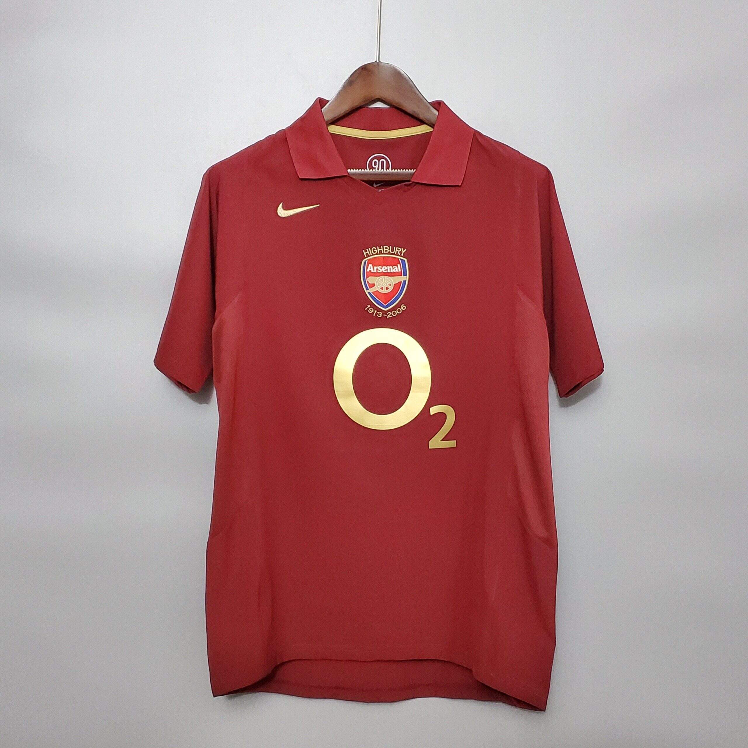 2005-2006 Arsenal Home Retro kit
