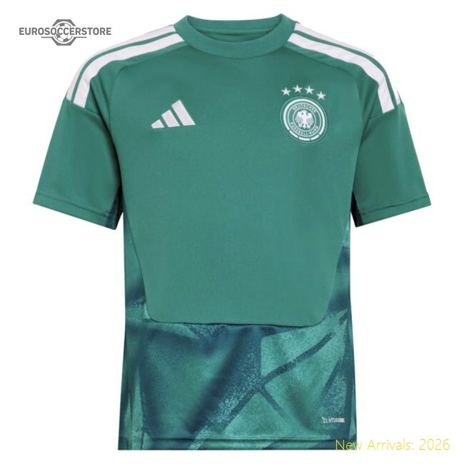 Official Germany 2026-2027 Home Short Sleeve Shirt Fashion-forward Moisture-management