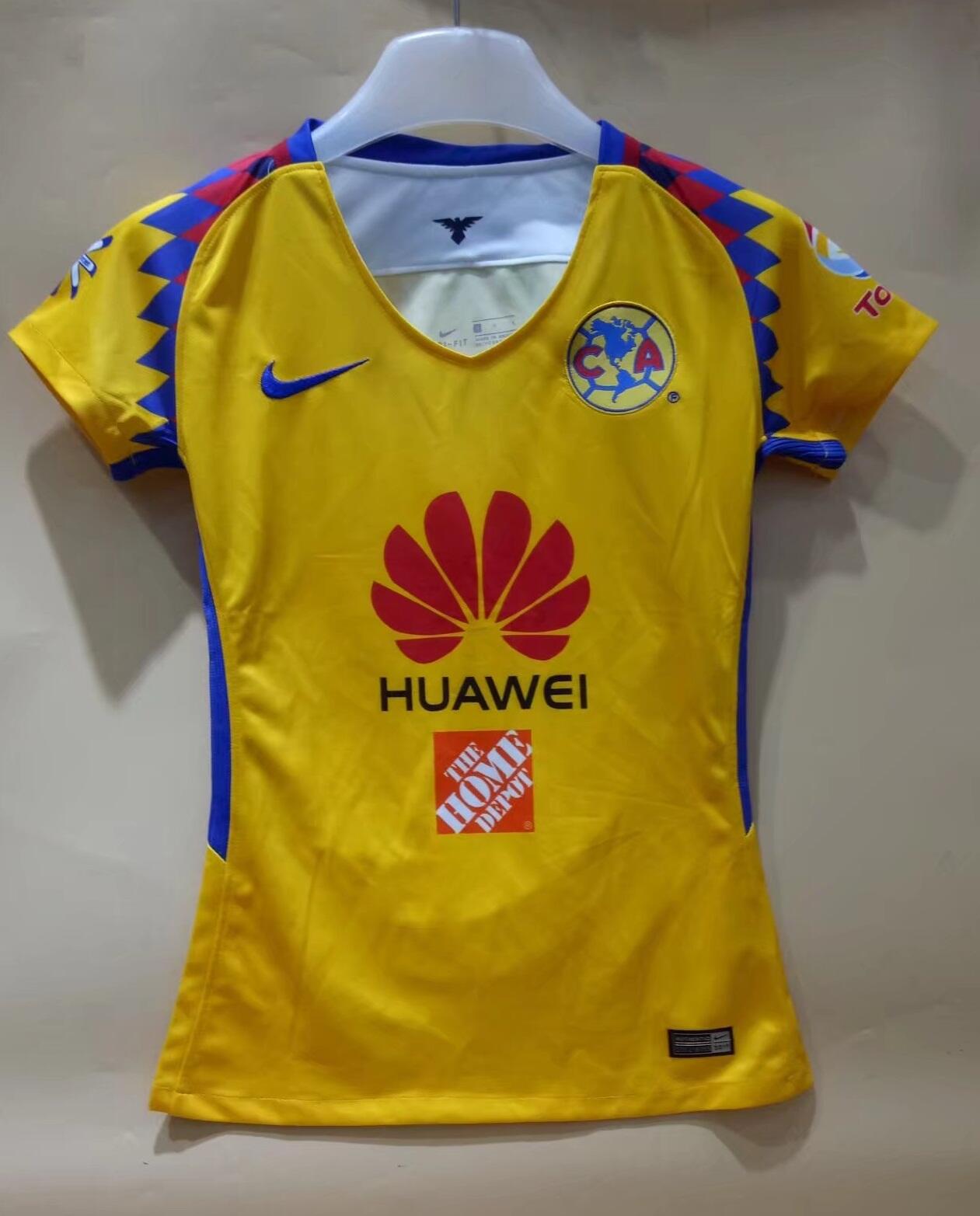 Club America Third 201718 Womn Soccer Jersey Shirt - Official Replica