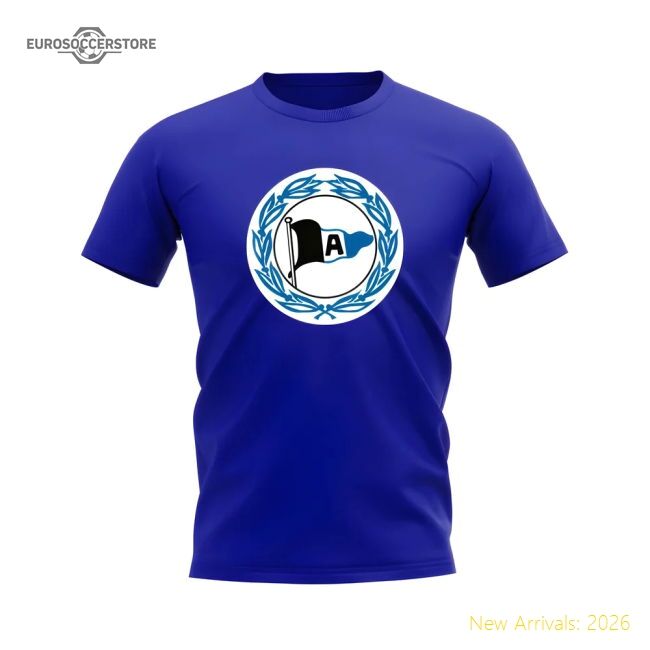 Arminia Bielefeld Badge T-shirt (royal Blue) - Concept Creation