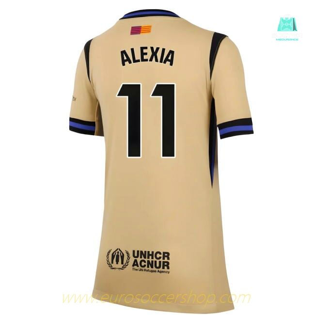 2025-2026 Barcelona Away Shirt (Kids) (Alexia 11)