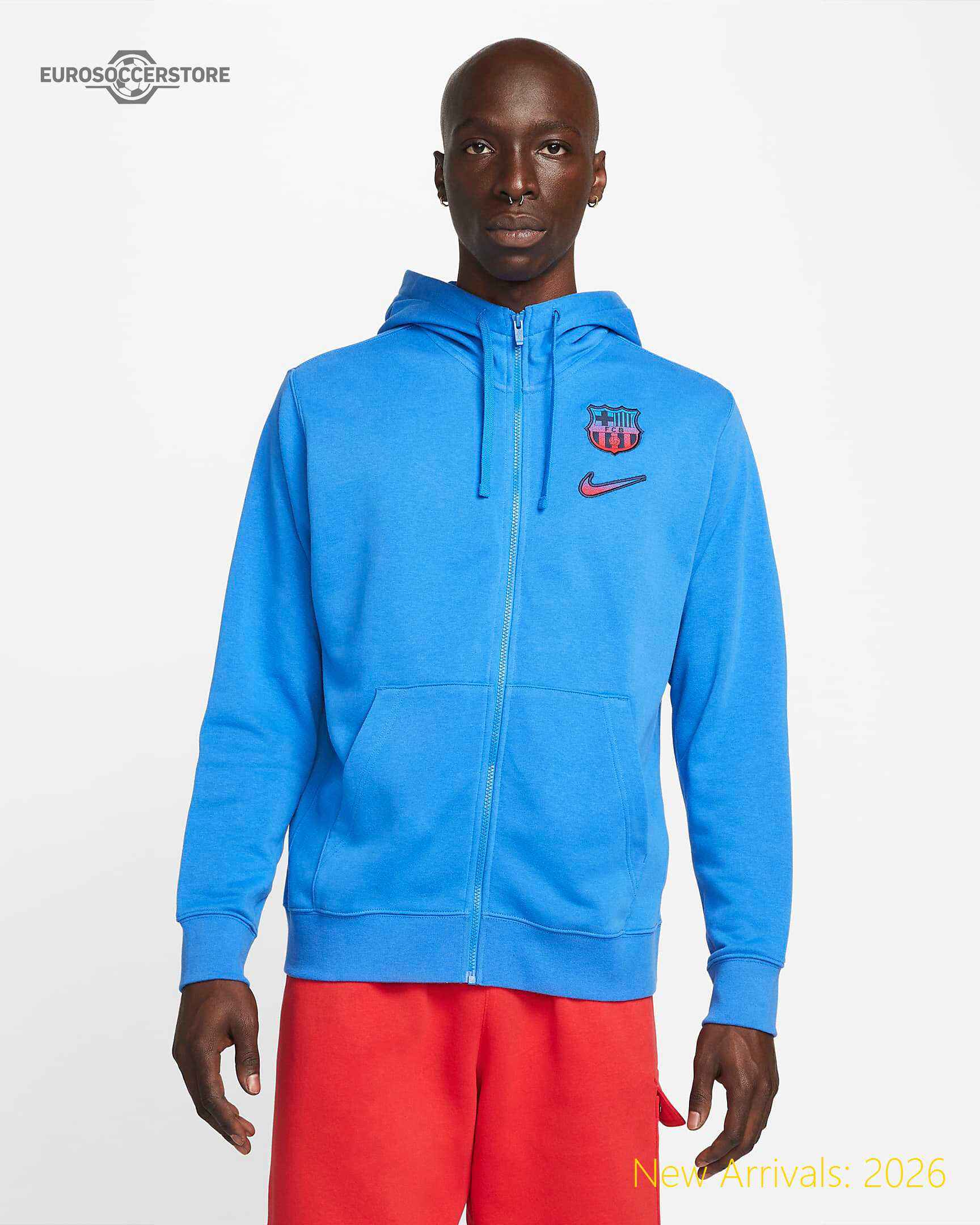 Adult Bar Barcelona Full Zip Hoodie Unknown Premium-quality Jersey