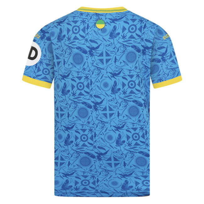 Original 2025-2026 Wolves Third Shirt (Kids Size) Breathable Fabric