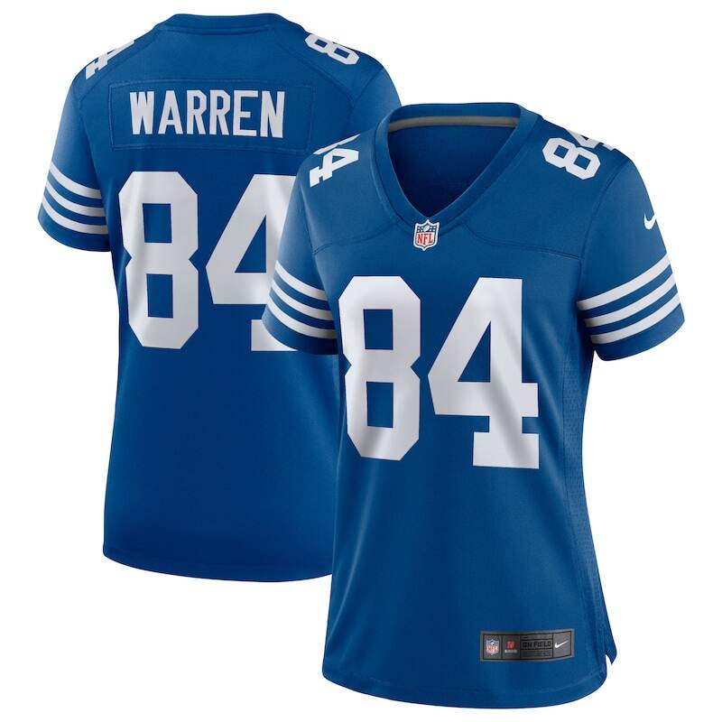 None Tyler Warren Indianapolis Colts Powerful Game Jersey Football App